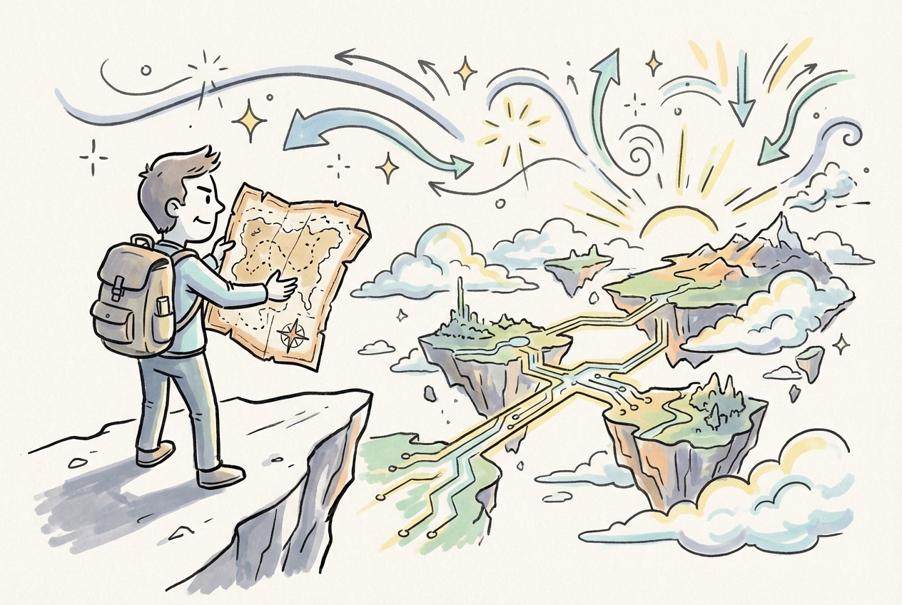 旧地图，新地形